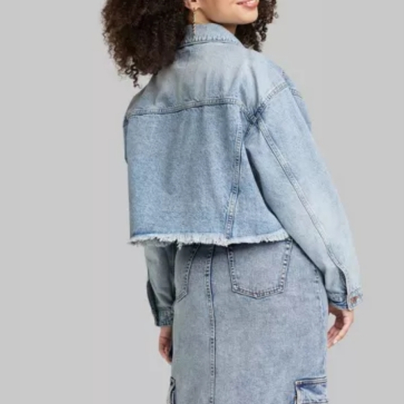 Over sized Jean Jacket - Picture 2 of 5